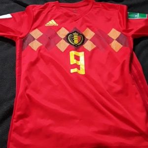 Belgium 2018 #9 soccer Jersey